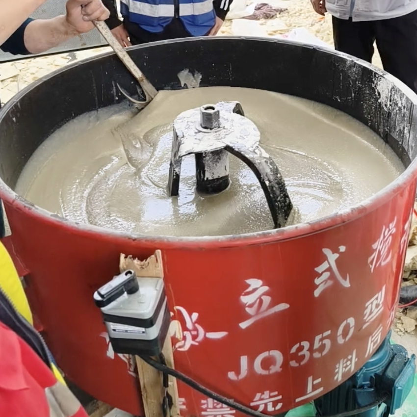德兴汽轮机余热压缩机导热油设备底座耐高温环氧树脂灌浆料