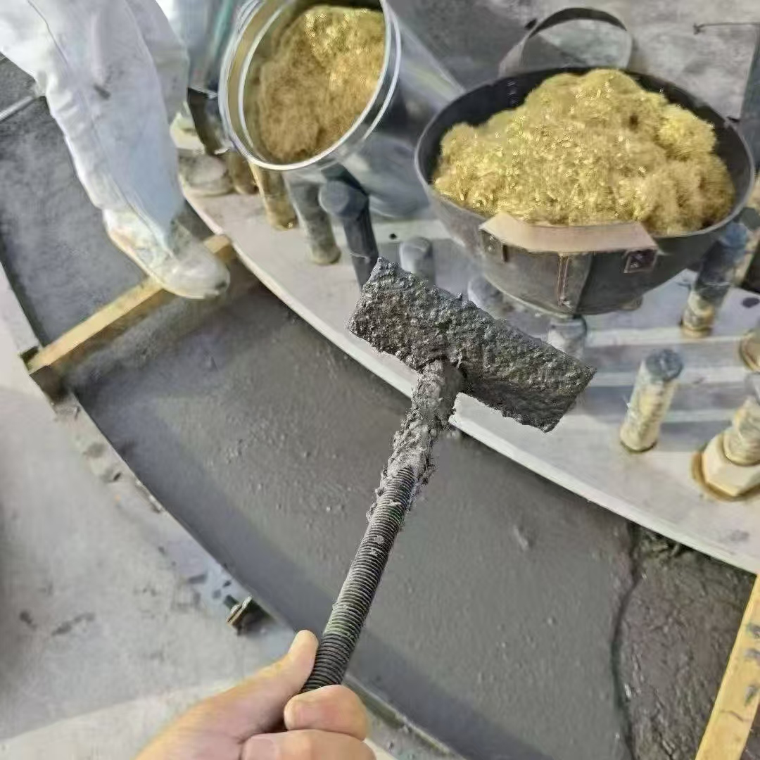 德兴C120钢纤维高强无收灌浆料 轧机压缩机汽轮机发电机锻压设备底座灌浆材料